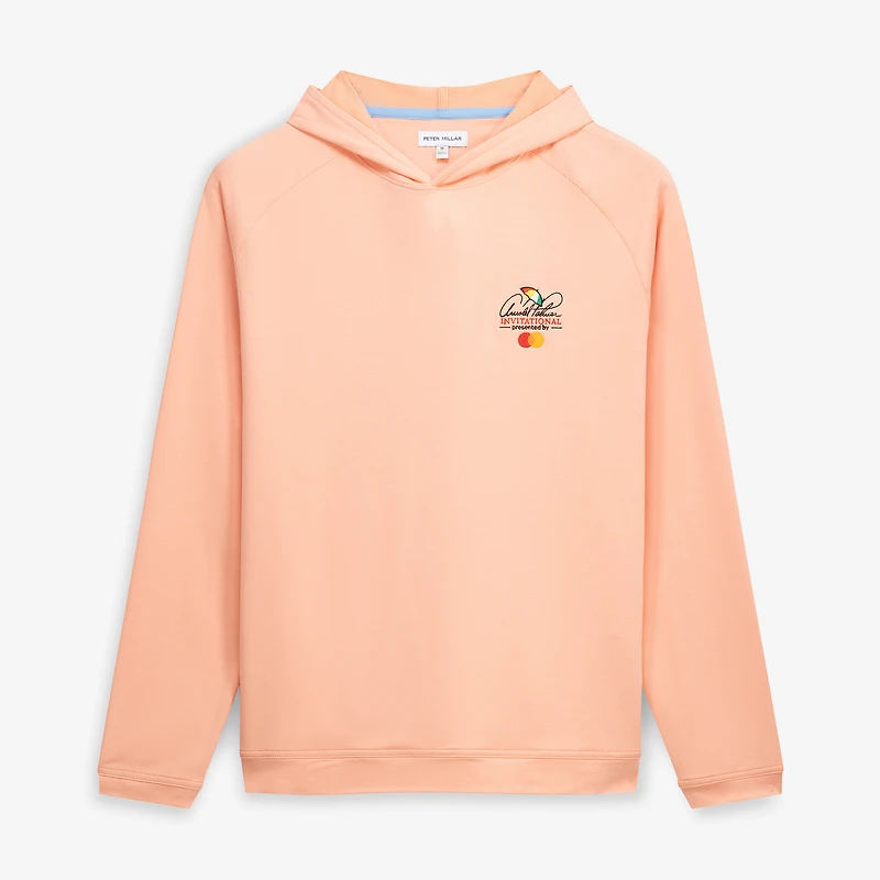 Sweat à capuche raglan Peter Millar Orange Arnold Palmer Invitational Pine Performance pour homme