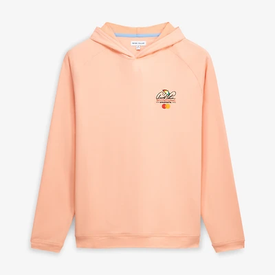Sweat à capuche raglan Peter Millar Orange Arnold Palmer Invitational Pine Performance pour homme