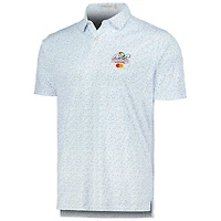 Polo Peter Millar Arnold Palmer Invitational Featherweight blanc pour hommes Quand la vie vous donne des citrons