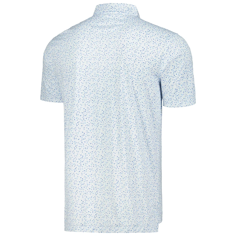 Polo Peter Millar Arnold Palmer Invitational Featherweight blanc pour hommes Quand la vie vous donne des citrons