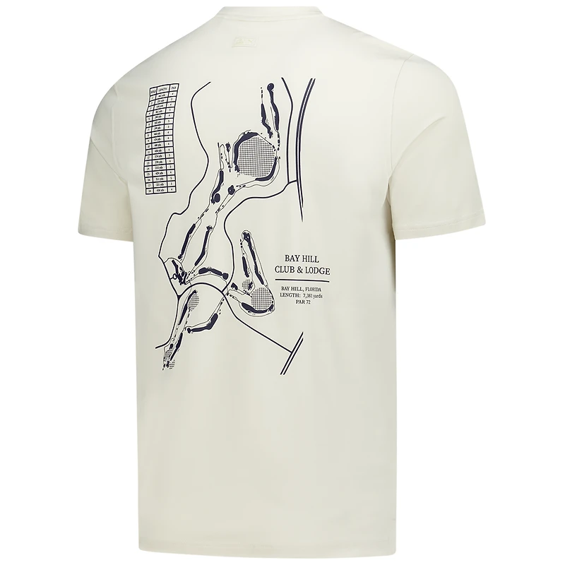 T-shirt homme Puma Cream Arnold Palmer Invitational Modalon Tri-Blend