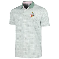 Men's Puma Green Arnold Palmer Invitational Iced Tea MATTR Polo