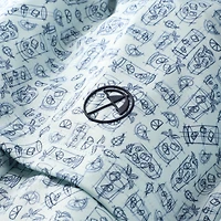 Polo Puma Arnold Palmer MATTR Sketch bleu clair pour homme
