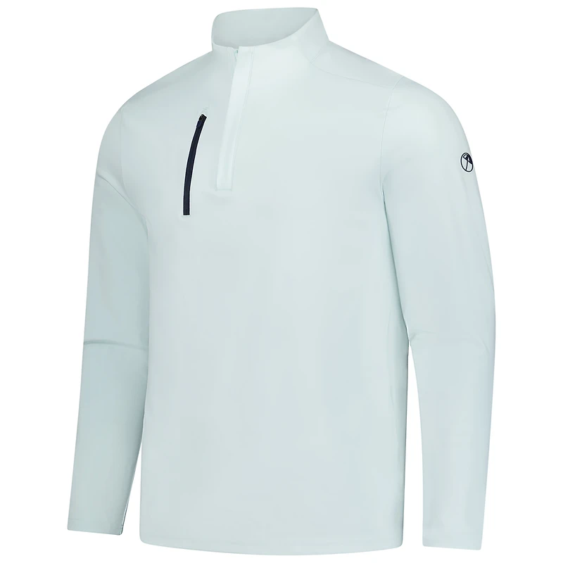Men's Puma Mint Arnold Palmer Cloudspun One-Quarter Zip Top