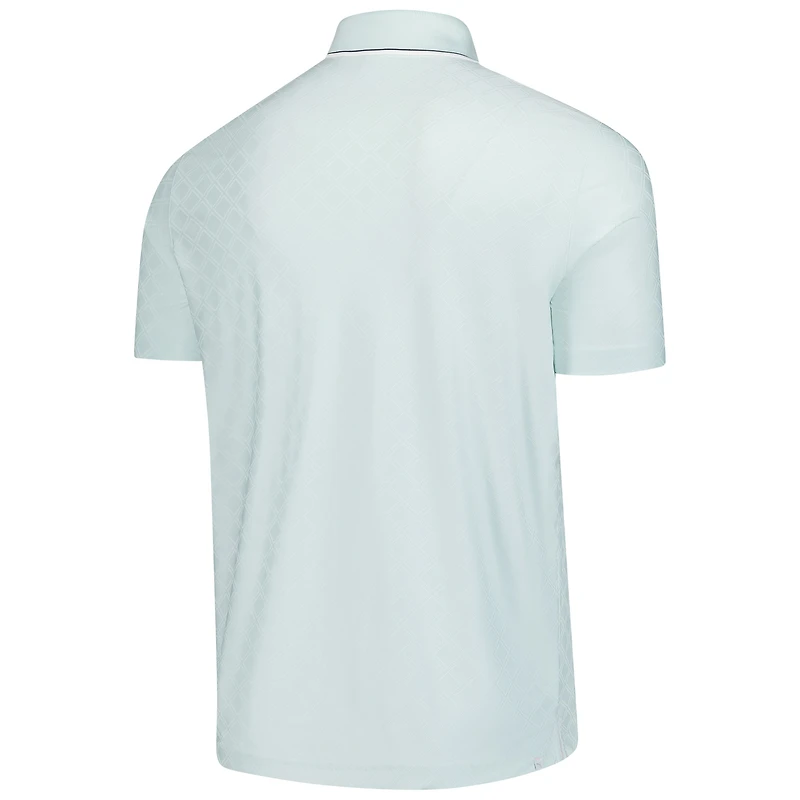 Men's Puma Mint Arnold Palmer Tipped Jacquard Polo