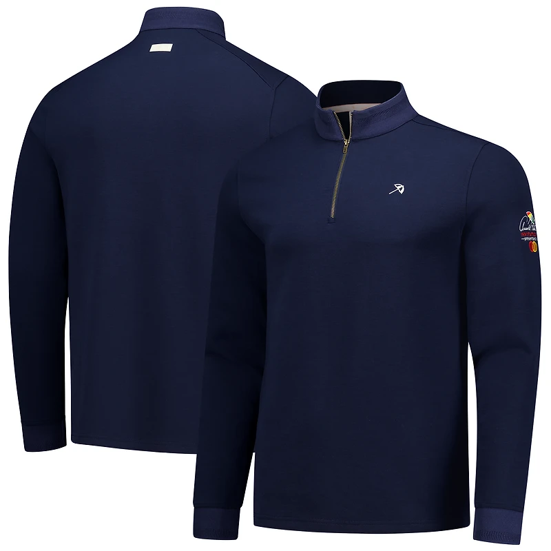 Men's Puma Navy Arnold Palmer Invitational CLOUDSPUN Quarter-Zip Pullover