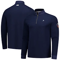 Men's Puma Navy Arnold Palmer Invitational CLOUDSPUN Quarter-Zip Pullover