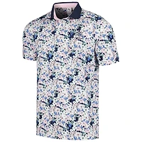 Polo MATTR à fleurs Puma pour hommes, bleu marine, Arnold Palmer Invitational