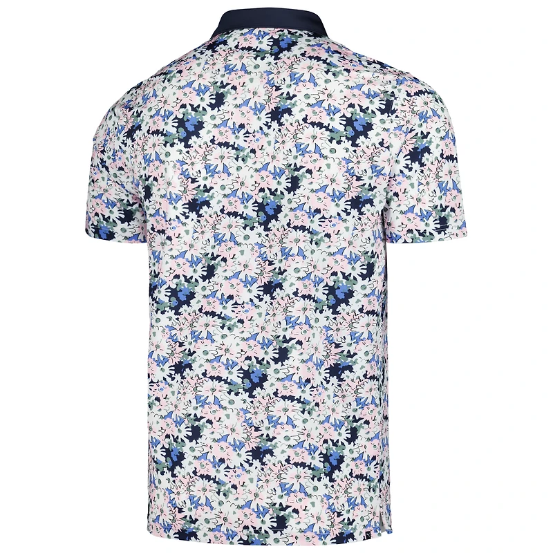 Polo MATTR à fleurs Puma pour hommes, bleu marine, Arnold Palmer Invitational