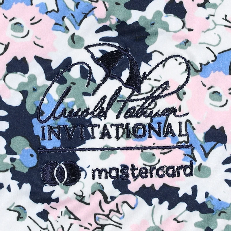 Polo MATTR à fleurs Puma pour hommes, bleu marine, Arnold Palmer Invitational