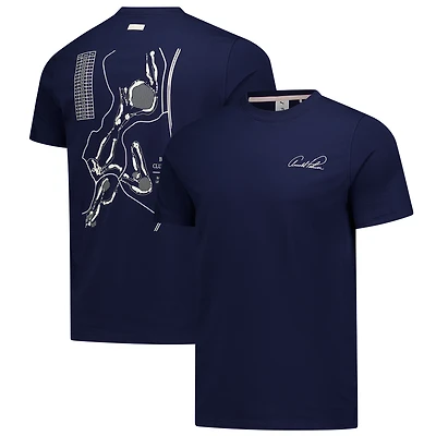 Men's Puma Navy Arnold Palmer Invitational Modalon Tri-Blend T-Shirt