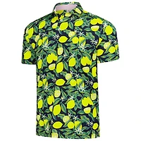 Men's Puma Navy Arnold Palmer MATTR Lemon Branch Polo