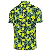 Men's Puma Navy Arnold Palmer MATTR Lemon Branch Polo
