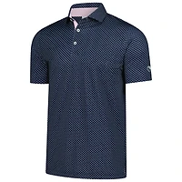 Polo Puma bleu marine Arnold Palmer MATTR Micro Umbrellas imprimé pour homme