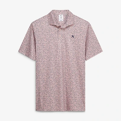 Men's Puma  Pink Arnold Palmer Invitational MATTR Saga Polo