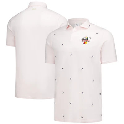 Polo Puma rose Arnold Palmer Invitational pour homme, en modal et mélange de trois matières.