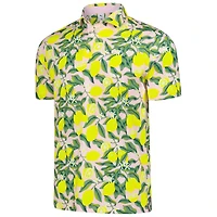 Polo Puma rose Arnold Palmer MATTR Lemon Branch pour homme