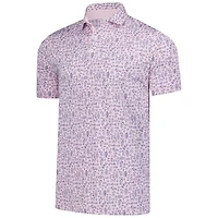 Men's Puma Pink Arnold Palmer MATTR Sketch Polo