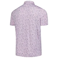 Men's Puma Pink Arnold Palmer MATTR Sketch Polo