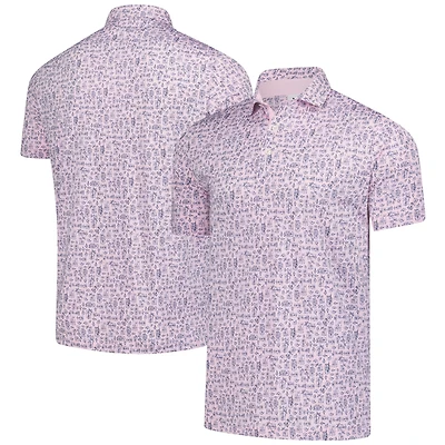 Polo Puma Arnold Palmer MATTR Sketch rose pour homme