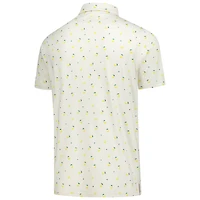 Polo Puma blanc Arnold Palmer Invitational CLOUDSPUN Lemon pour homme
