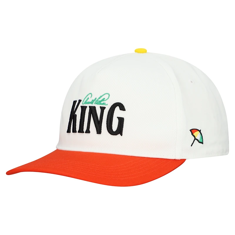 Casquette ajustable Puma blanche Arnold Palmer Invitational King pour homme