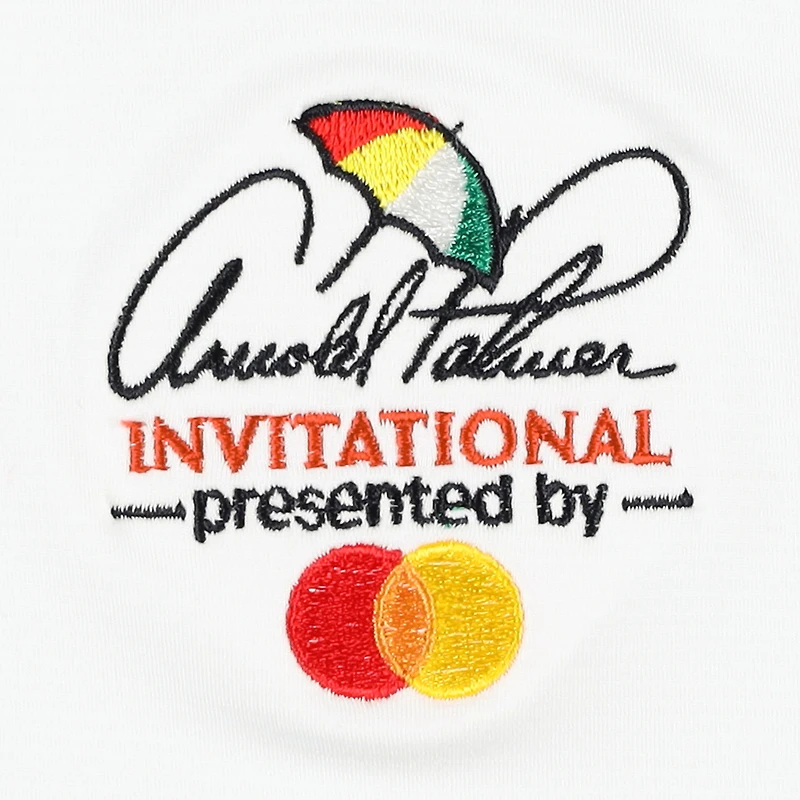 Men's Puma White Arnold Palmer Invitational Lightweight Quarter-Zip YOU-V Jacket