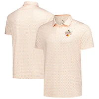 Men's Puma White Arnold Palmer Invitational MATTR Scallop Polo