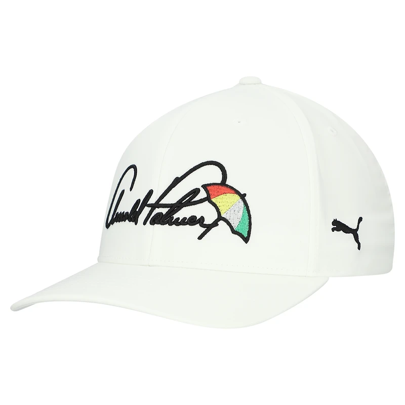 Men's Puma White Arnold Palmer Invitational Signature Adjustable Hat