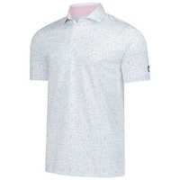 Polo Puma blanc Arnold Palmer MATTR Sketch pour homme