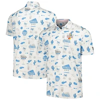 Men's Puma x Arnold Palmer Collection White Invitational Palmer's Place CLOUDSPUN Polo