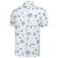 Polo CLOUDSPUN blanc de la collection Puma x Arnold Palmer pour hommes Invitational Palmer's Place