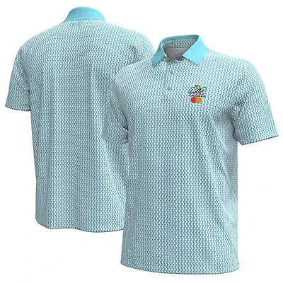 Men's Under Armour  Blue Arnold Palmer Invitational Playoff 3.0 Crane Print Polo