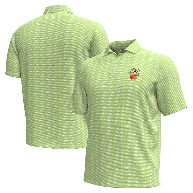 Men's Under Armour Green Arnold Palmer Invitational Iso-Chill Drive Deuces Polo