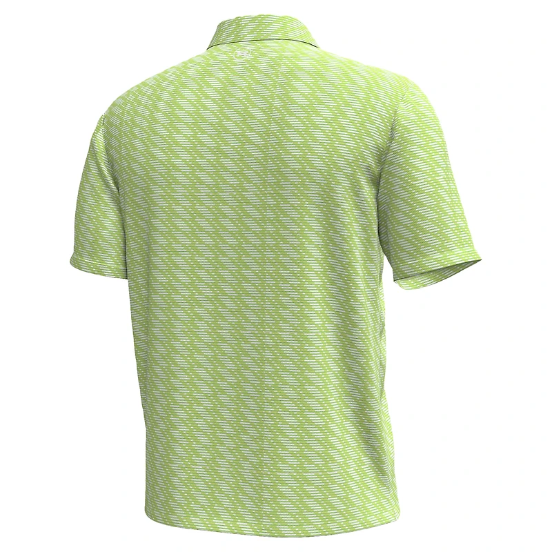 Men's Under Armour Green Arnold Palmer Invitational Iso-Chill Drive Deuces Polo