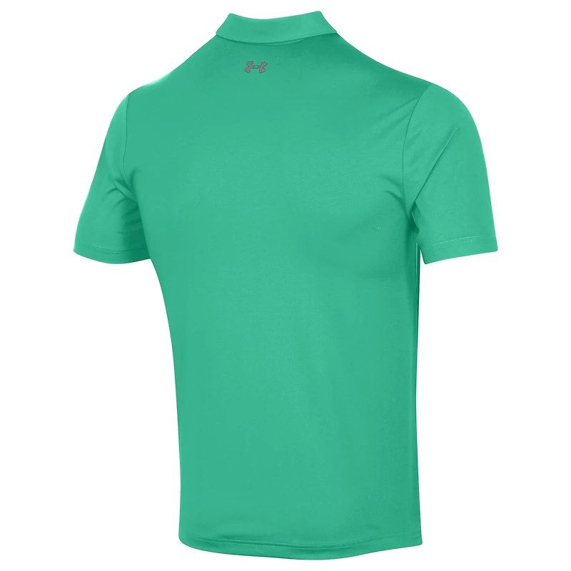 Men's Under Armour  Pink Arnold Palmer Invitational T2 Green Polo