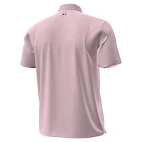 Polo Under Armour rose Arnold Palmer Invitational ArmourDry Azalea Jacquard pour homme