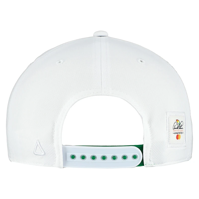 Casquette ajustable unisexe Ahead White Arnold Palmer Invitational Alto Rope