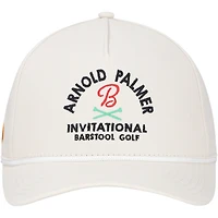 Unisex Barstool Golf  Cream Arnold Palmer Invitational Adjustable Rope Hat