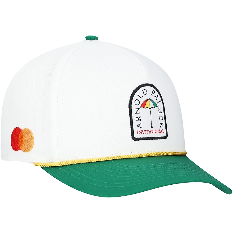 Unisex Barstool Golf  White Arnold Palmer Invitational Two-Tone Adjustable Rope Hat