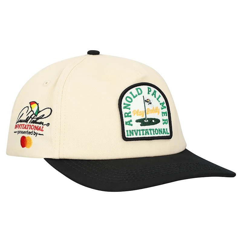 Casquette unisexe Barstool Golf crème Arnold Palmer Invitational à cinq panneaux