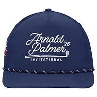 Unisex Barstool Golf Navy 2026 Arnold Palmer Invitational Rope Snapback Hat