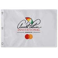 Drapeau à pin brodé blanc Arnold Palmer Invitational 14" x 19"