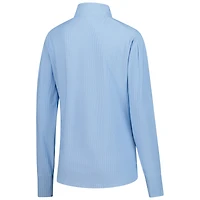 Women's Nike  Light Blue Arnold Palmer Invitational Tour Performance Quarter-Zip Pullover