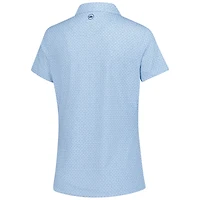 Women's Peter Millar  Light Blue Arnold Palmer Invitational Mar-Tee-Ni Break Polo