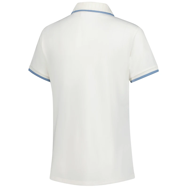 Polo piqué Puma crème Arnold Palmer Invitational pour femme