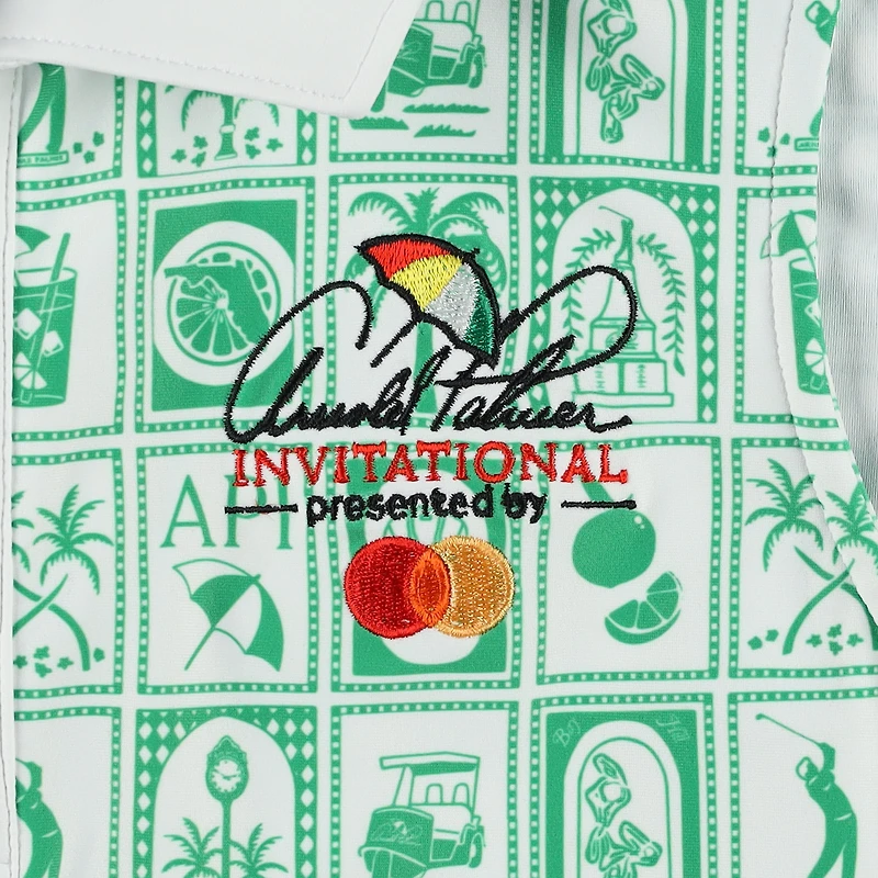 Polo sans manches à imprimé géométrique Arnold Palmer Invitational de Smith & Quinn pour femme