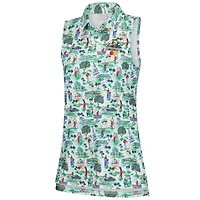 Polo sans manches Arnold Palmer Invitational Toile Alice pour femme de Smith & Quinn, vert