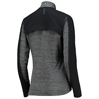Haut à manches raglan teinté par espacement Aura noir Levelwear pour femmes Arnold Palmer Invitational