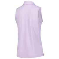 Women's Nike Lavender Arnold Palmer Invitational Victory Sleeveless Performance Polo